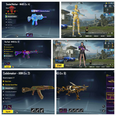 خرید و فروش اکانت پابجی موبایل