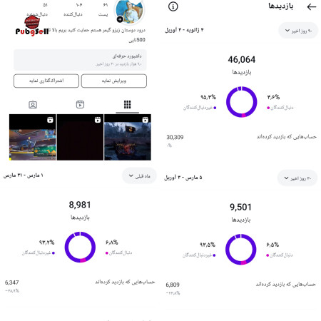 خرید و فروش اکانت پابجی موبایل