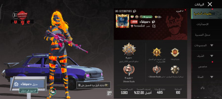 خرید و فروش اکانت پابجی موبایل