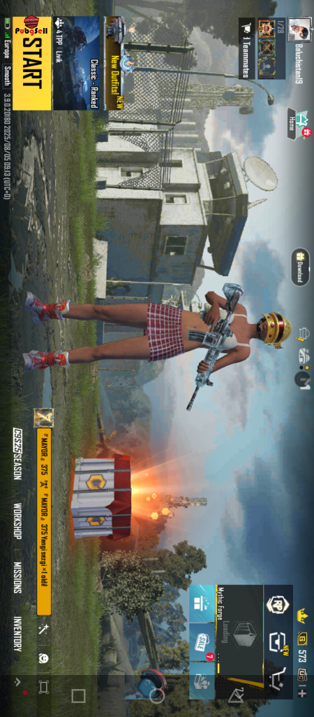 خرید و فروش اکانت پابجی موبایل