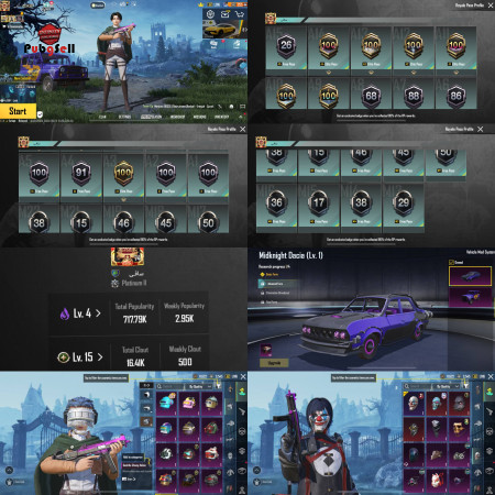 خرید و فروش اکانت پابجی موبایل