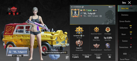 خرید و فروش اکانت پابجی موبایل