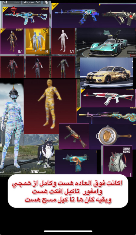 خرید و فروش اکانت پابجی موبایل