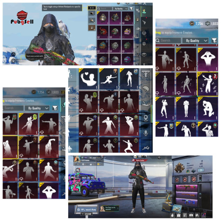 خرید و فروش اکانت پابجی موبایل