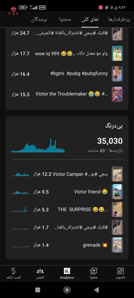 خرید و فروش اکانت پابجی موبایل