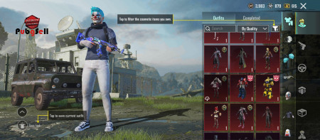 خرید و فروش اکانت پابجی موبایل