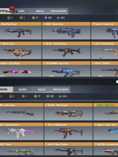 خرید و فروش اکانت پابجی موبایل