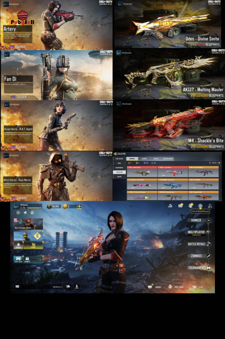 خرید و فروش اکانت پابجی موبایل